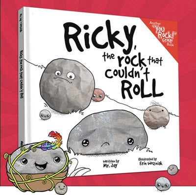 Ricky, the Rock That Couldn't Roll (You Rock Group) by Mr. Jay and Erin Wozniak book cover